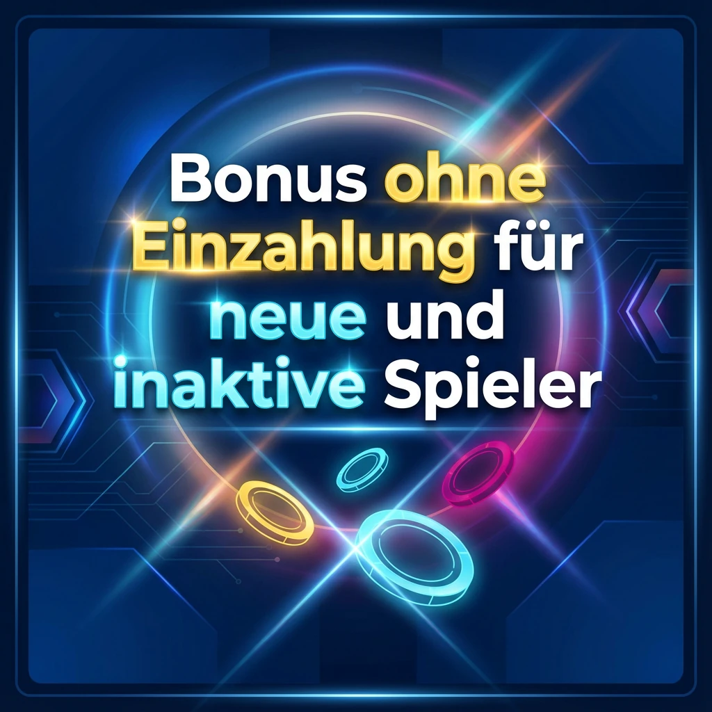 Bonus ohne Einzahlung für neue und inaktive Spieler
